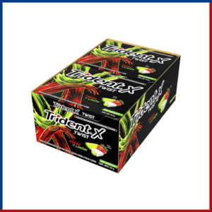 CHICLETS TRIDENT TWIST FRESA LIMON