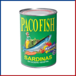 SARDINAS PACO FISH TALL ACEITE