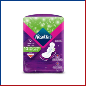 TOALLAS NOSOTRAS BUENAS NOCHES NATURAL18/10