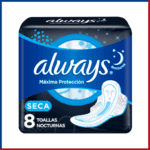 TOALLAS ALWAYS PROTECCION NOCHE