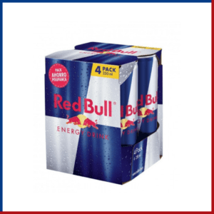 BEBIDA ENERGIZANTE RED BULL SIXPACK 4